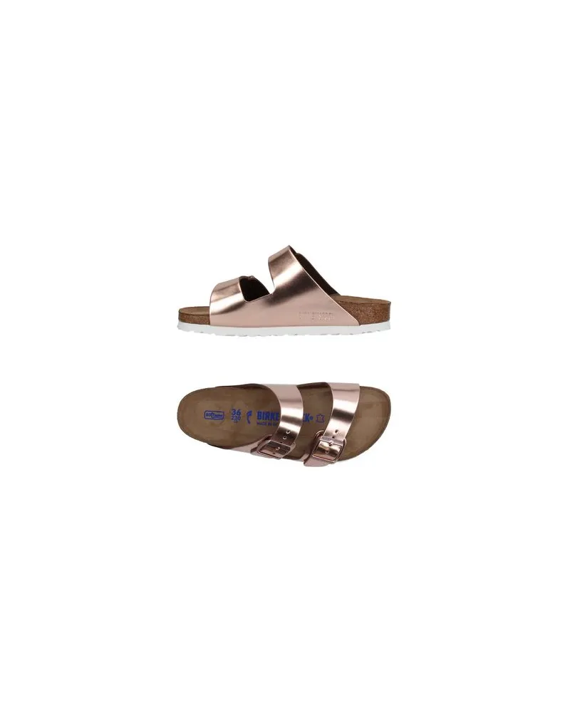 Birkenstock SCHUHE - Sandalenauf YOOX.COM Roségold