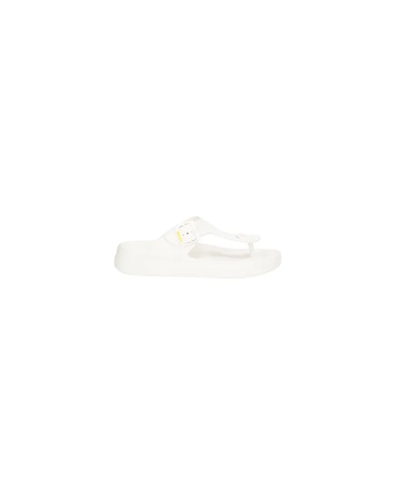 Blauer SCHUHE - Zehentrennerauf YOOX.COM Weiß