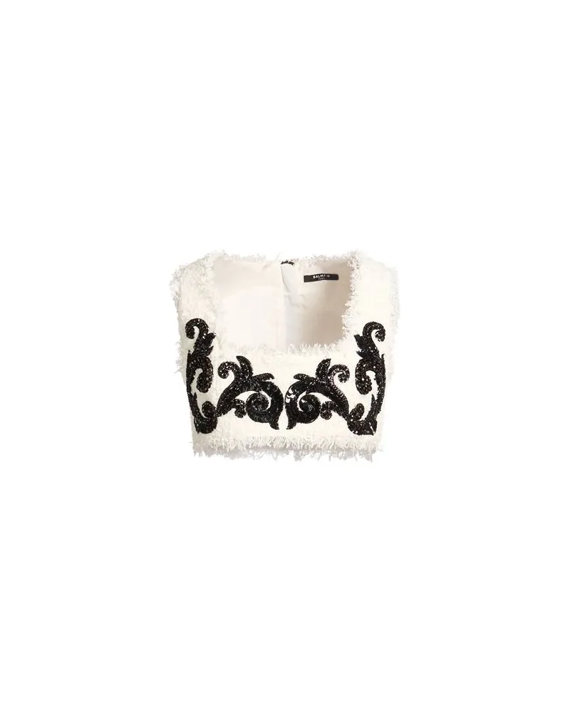 Balmain TOPS - Topsauf YOOX.COM Weiß