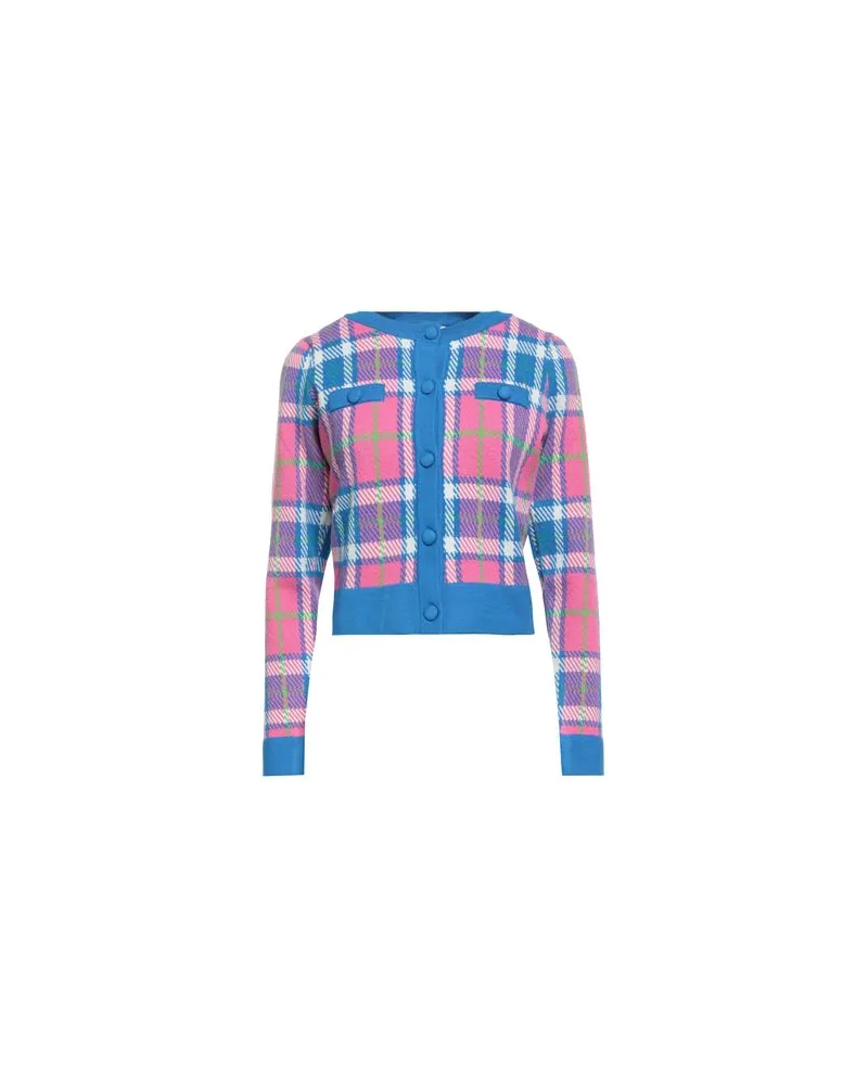 Fracomina COLLECTION - STRICKWAREN - Strickjackenauf YOOX.COM Azurblau