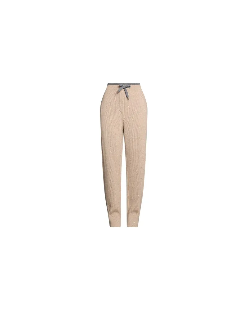 Brunello Cucinelli HOSEN & RÖCKE - Hosenauf YOOX.COM Sand