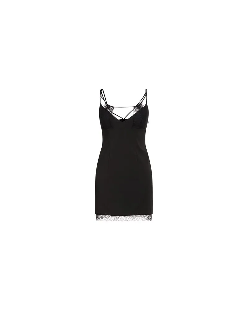 Patrizia Pepe KLEIDER - Mini-Kleiderauf YOOX.COM Schwarz