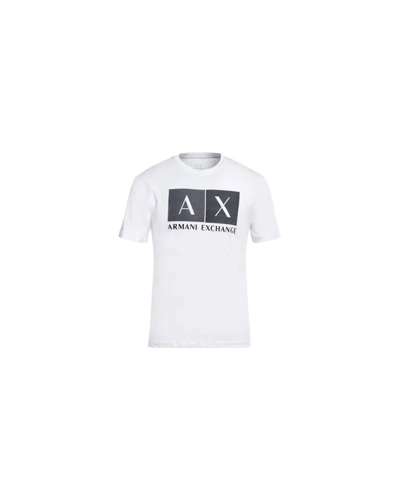 Armani Exchange TOPS - T-shirtsauf YOOX.COM Weiß