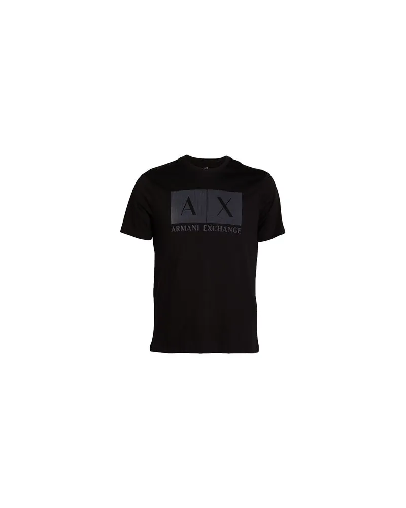 Armani Exchange TOPS - T-shirtsauf YOOX.COM Schwarz