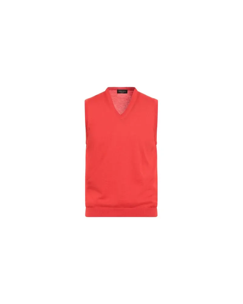 Roberto Collina STRICKWAREN - Pulloverauf YOOX.COM Tomatenrot