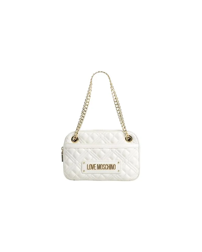 Moschino TASCHEN - Schultertaschenauf YOOX.COM Weiß