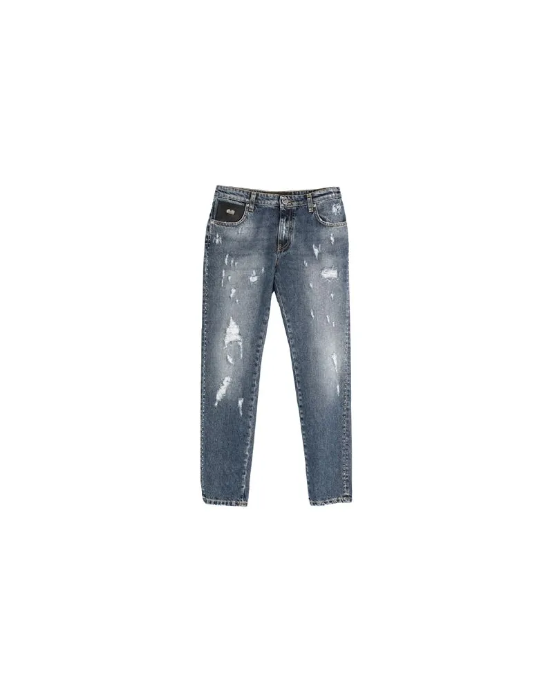 John Richmond HOSEN & RÖCKE - Jeanshosenauf YOOX.COM Blau