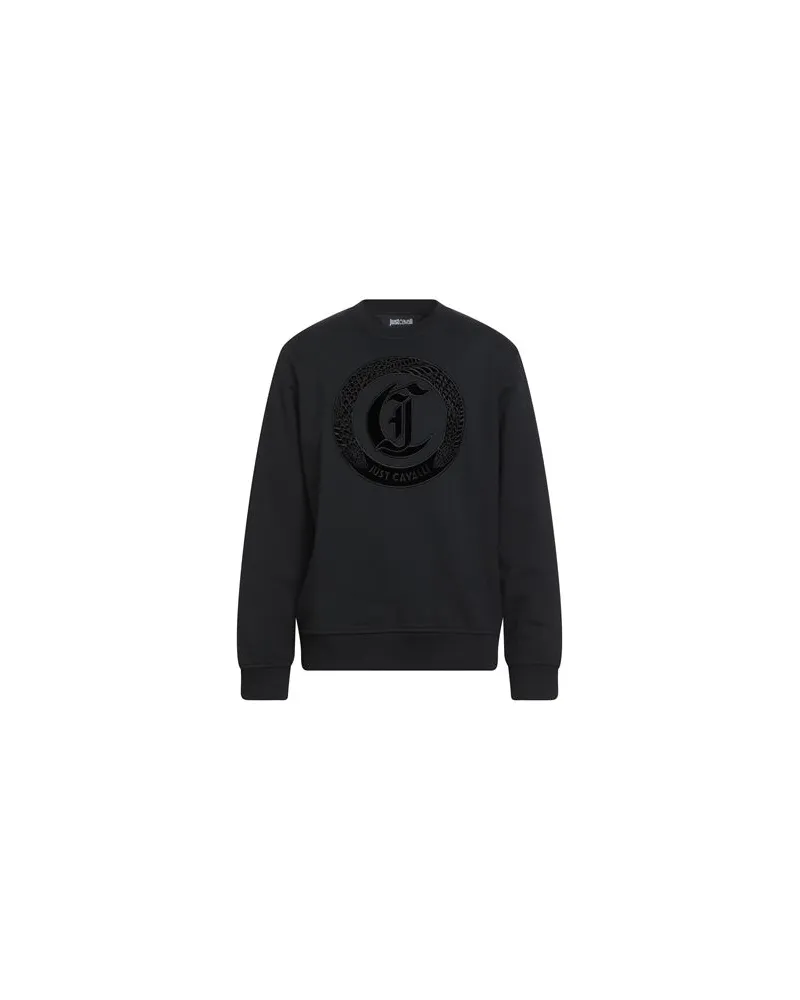Just Cavalli TOPS - Sweatshirtsauf YOOX.COM Schwarz