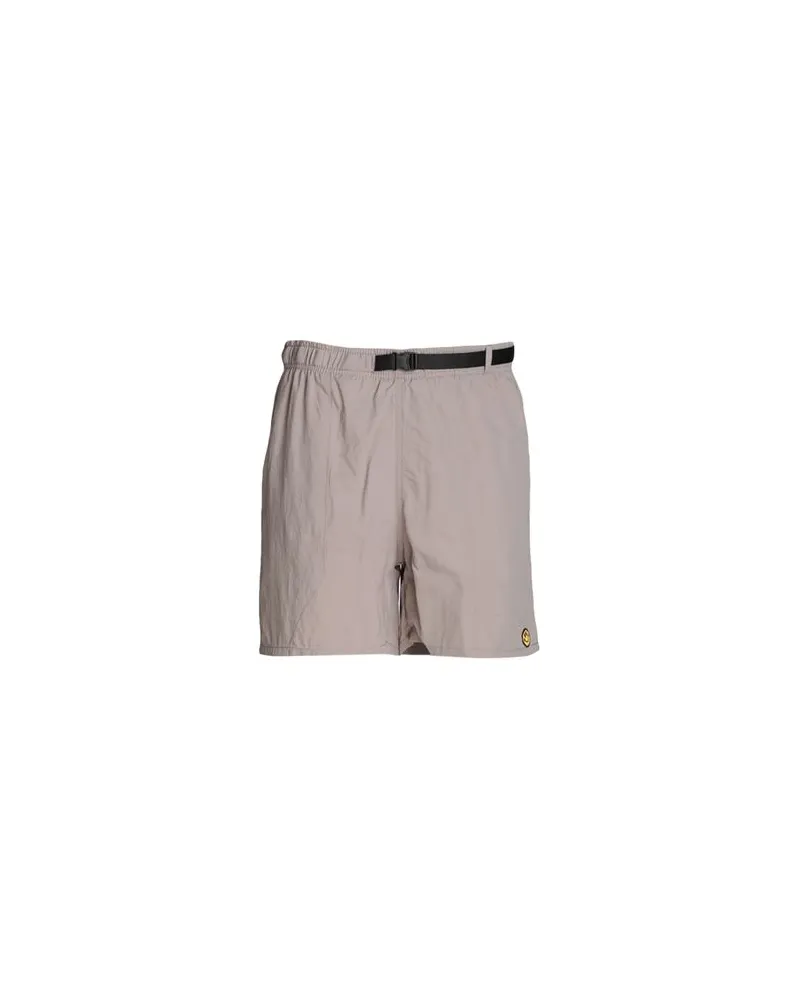 Market SMILEY TECH SHORTS  - HOSEN & RÖCKE - Shorts & Bermudashortsauf YOOX.COM Grau