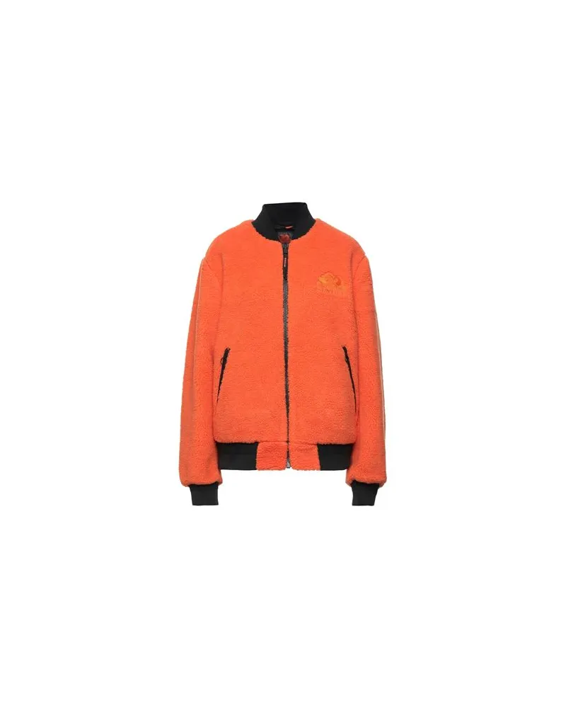 Sundek JACKEN & MÄNTEL - Shearling- & Kunstfellauf YOOX.COM Orange