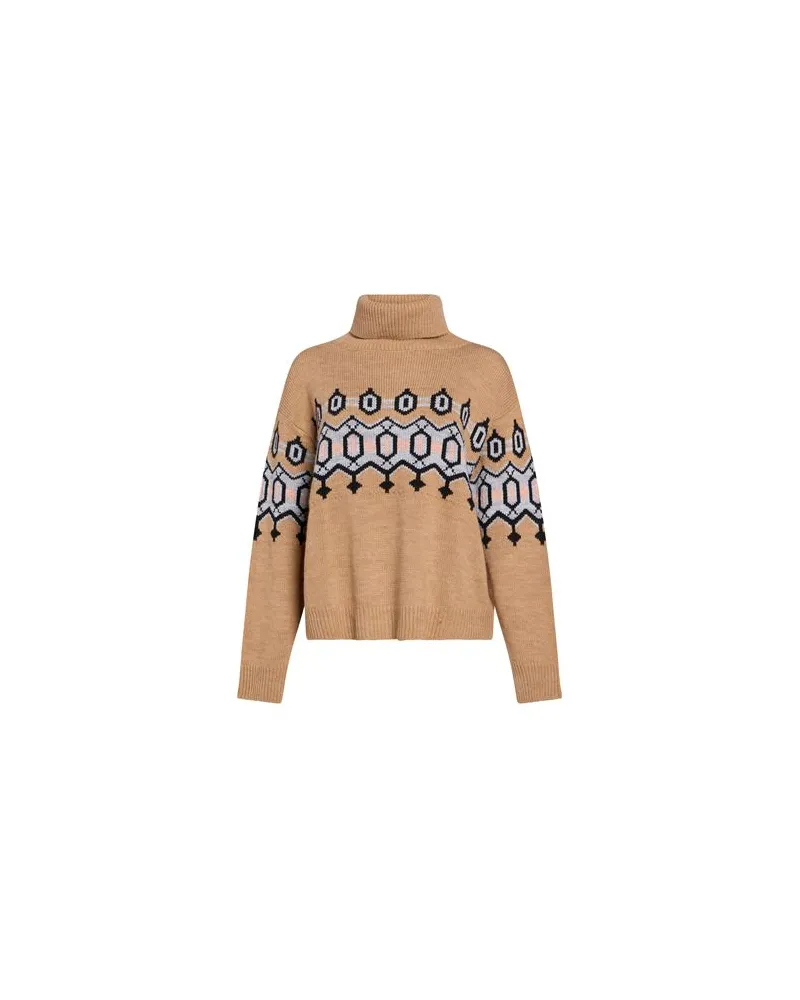 VICOLO STRICKWAREN - Rollkragenpulloverauf YOOX.COM Kamel