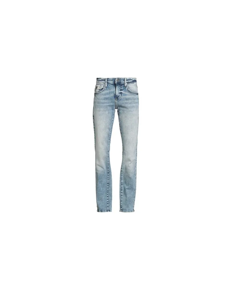 Guess HOSEN & RÖCKE - Jeanshosenauf YOOX.COM Blau