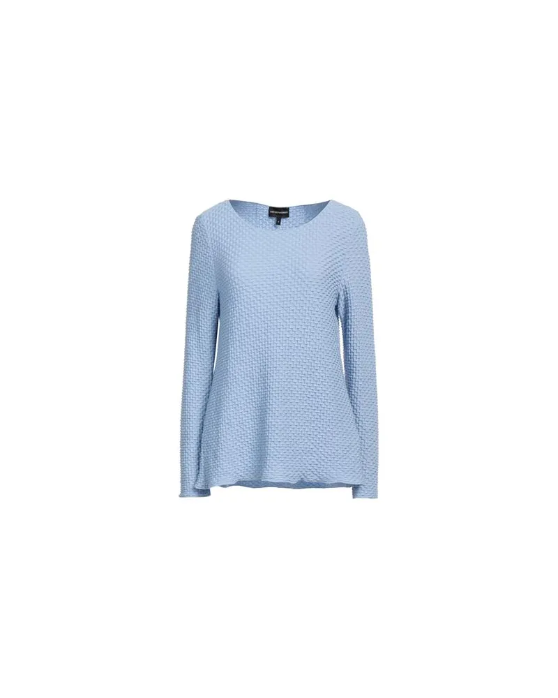 Emporio Armani STRICKWAREN - Pulloverauf YOOX.COM Himmelblau