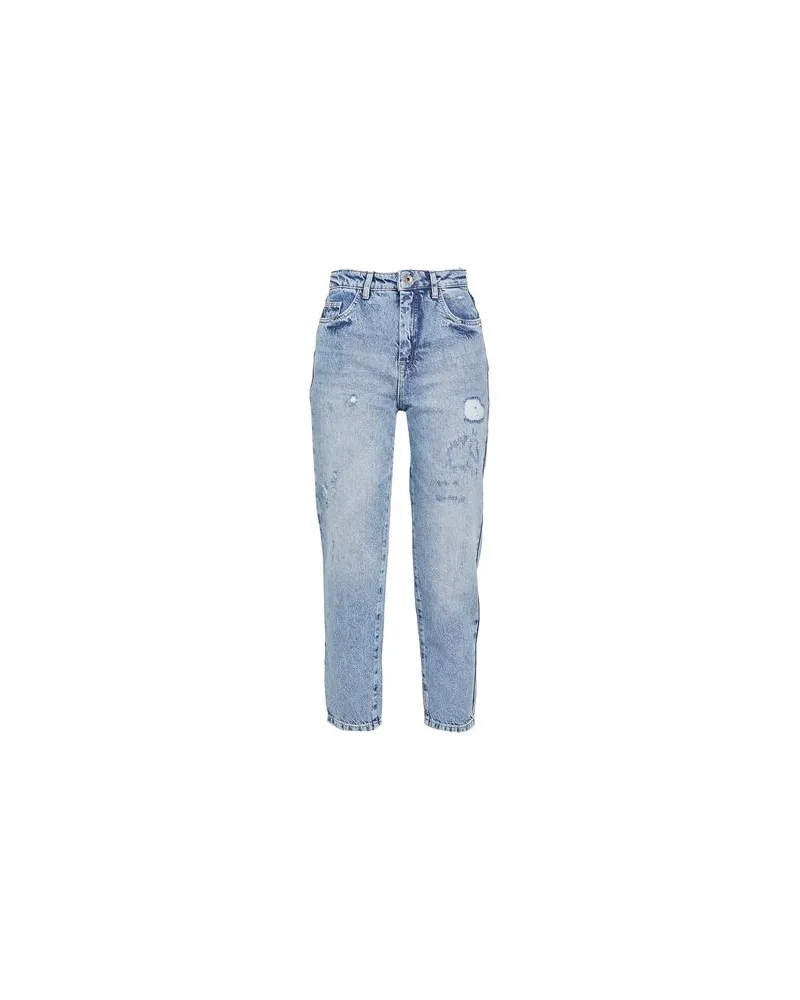 Patrizia Pepe HOSEN & RÖCKE - Jeanshosenauf YOOX.COM Blau