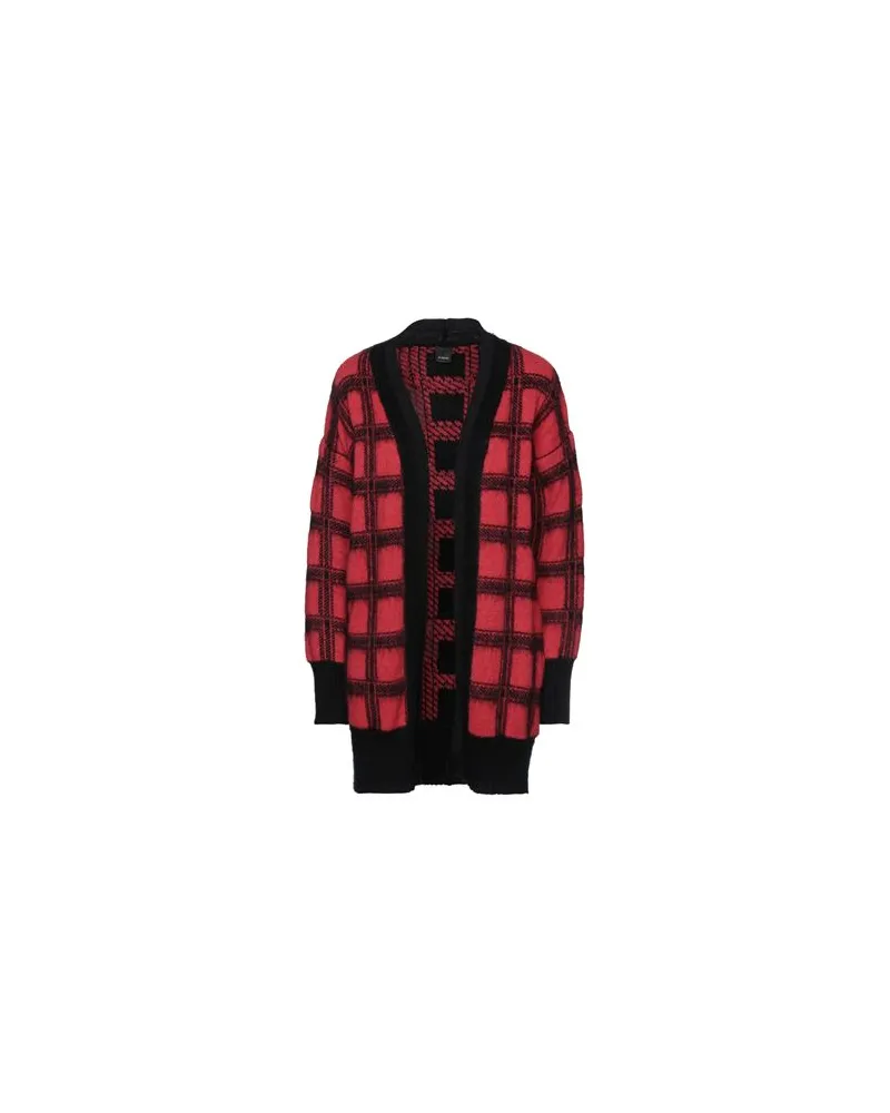 Pinko STRICKWAREN - Strickjackenauf YOOX.COM Rot