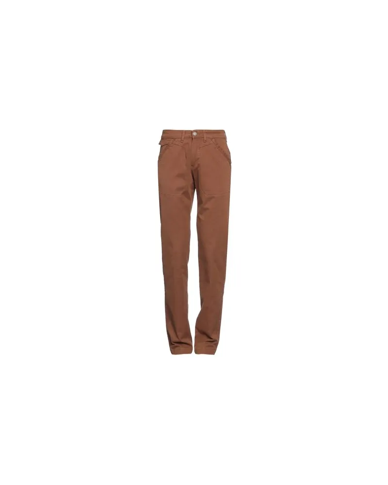 RefrigiWear HOSEN & RÖCKE - Hosenauf YOOX.COM Lederfarben