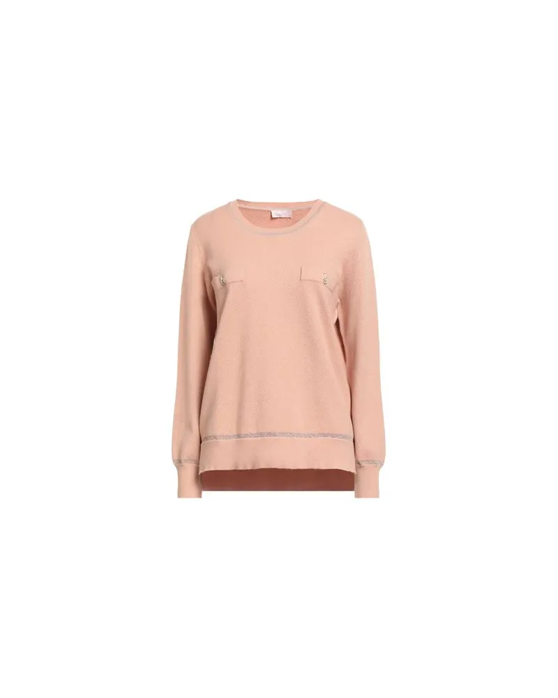 Liu Jo BETTER - STRICKWAREN - Pulloverauf YOOX.COM Hellrosa