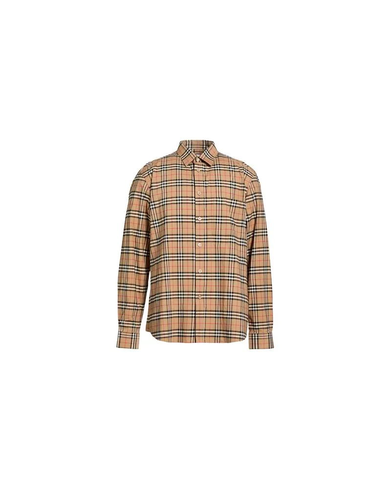Burberry TOPS - Hemdenauf YOOX.COM Khaki