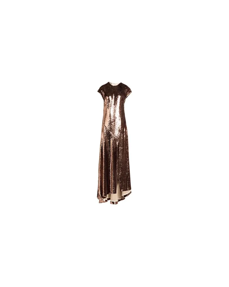 Philosophy Di Lorenzo Serafini KLEIDER - Maxi-Kleiderauf YOOX.COM Bronze