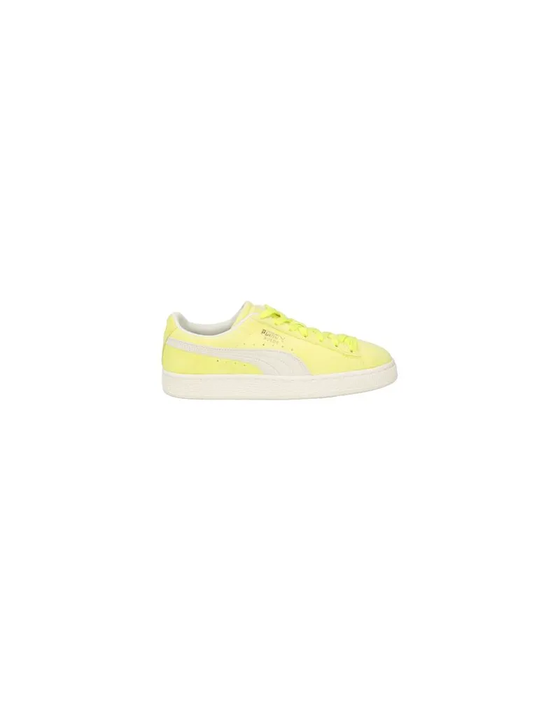 Puma SUEDE - SCHUHE - Sneakersauf YOOX.COM Limettengrün