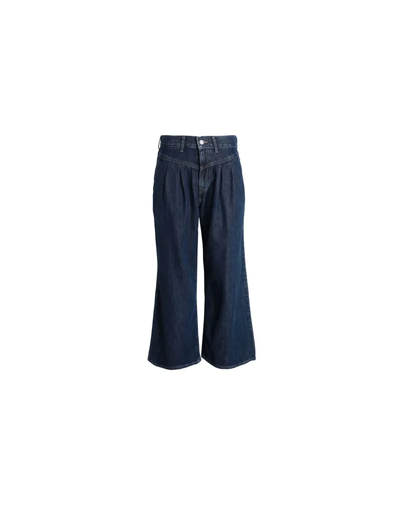 Levi's FEATHERWEIGHT BAGGY MED INDIGO - WORN IN  - HOSEN & RÖCKE - Jeanshosenauf YOOX.COM Blau