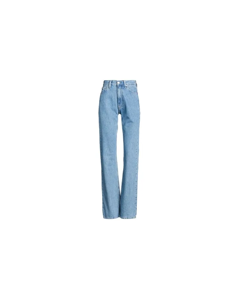 Calvin Klein HOSEN & RÖCKE - Jeanshosenauf YOOX.COM Blau