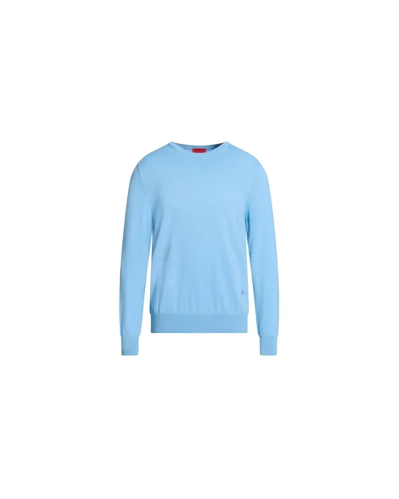 Isaia STRICKWAREN - Pulloverauf YOOX.COM Hellblau