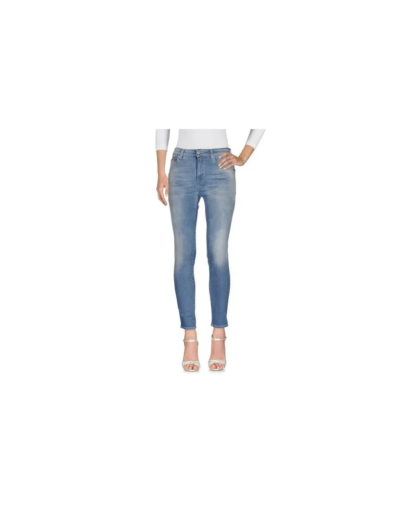 Care Label HOSEN & RÖCKE - Jeanshosenauf YOOX.COM Blau