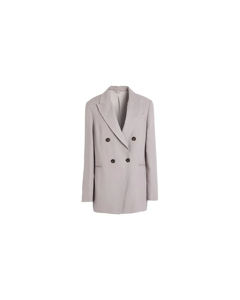 Brunello Cucinelli ANZÜGE und CO-ORDS - Blazersauf YOOX.COM Maulwurfsgrau