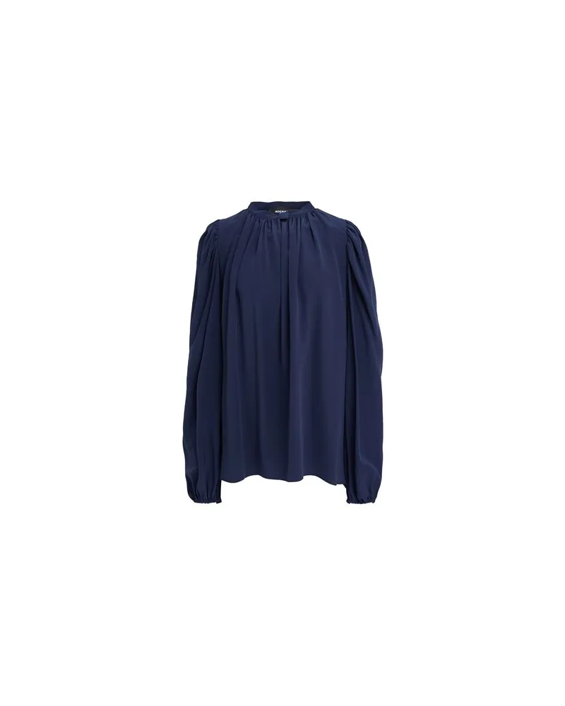 Rochas TOPS - Topsauf YOOX.COM Marineblau