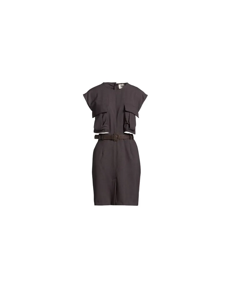 Dixie KLEIDER - Mini-Kleiderauf YOOX.COM Grau