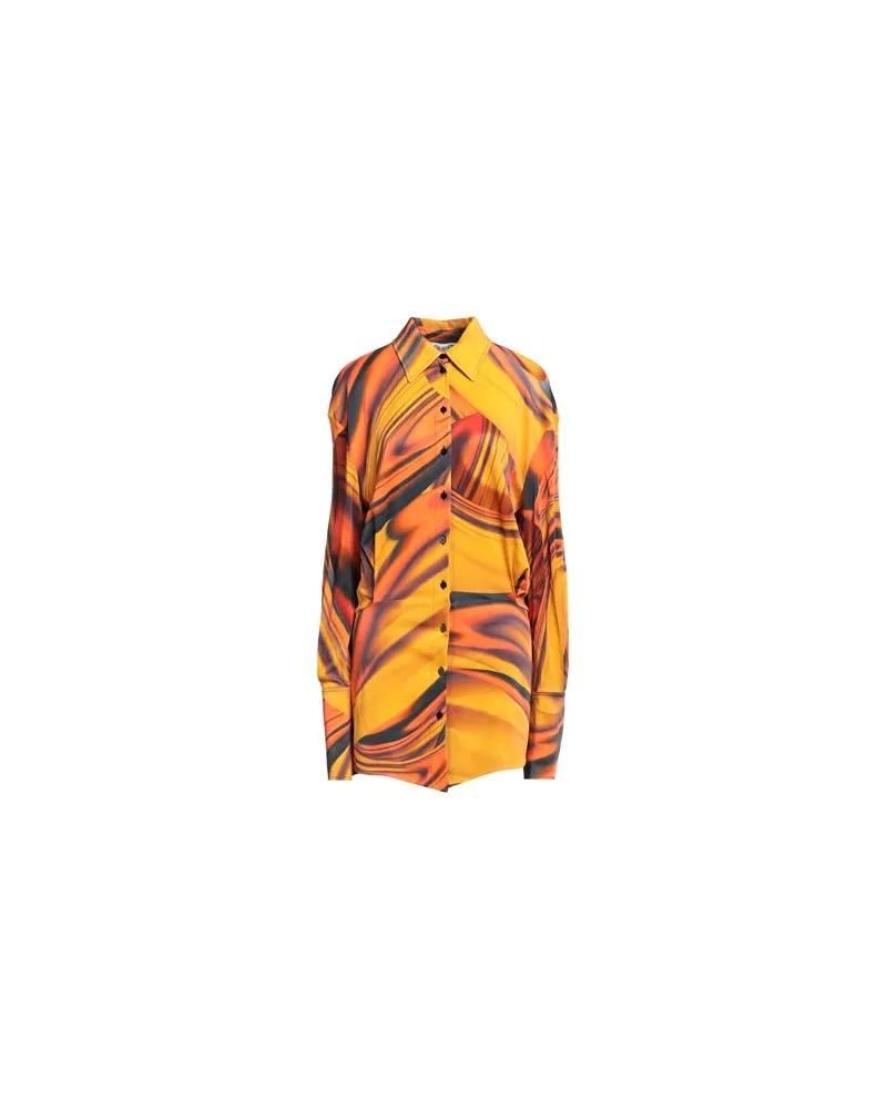 ATTICO KLEIDER - Mini-Kleiderauf YOOX.COM Orange