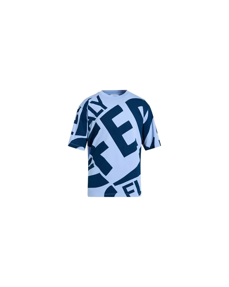 Ferragamo TOPS - T-shirtsauf YOOX.COM Himmelblau