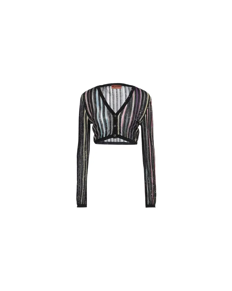 Missoni STRICKWAREN - Strickjackenauf YOOX.COM Schwarz