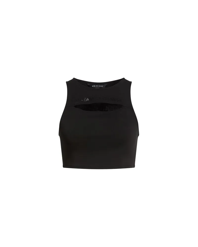 Armani Exchange TOPS - Topsauf YOOX.COM Schwarz
