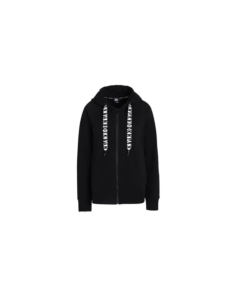 DKNY SPORT - TOPS - Sweatshirtsauf YOOX.COM Schwarz