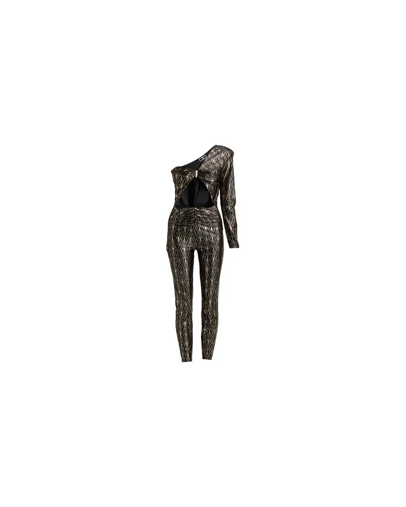 Elisabetta Franchi OVERALLS - Jumpsuitsauf YOOX.COM Schwarz