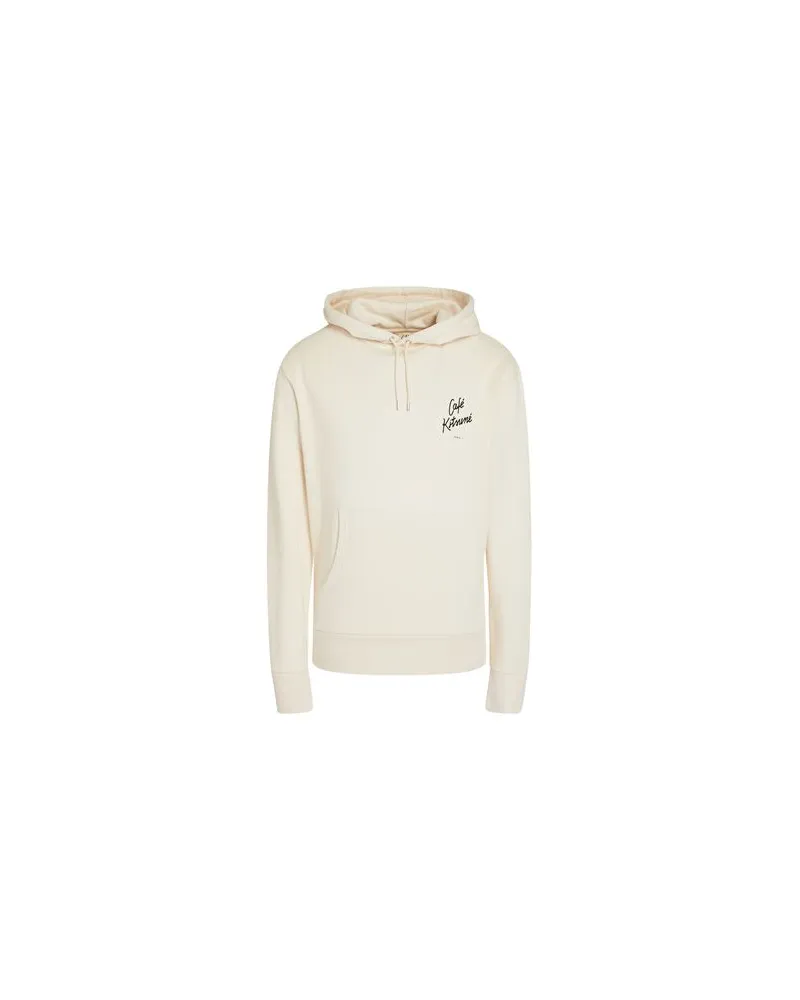 Kitsuné CAFÉ KITSUNÉ - TOPS - Sweatshirtsauf YOOX.COM Cremeweiß