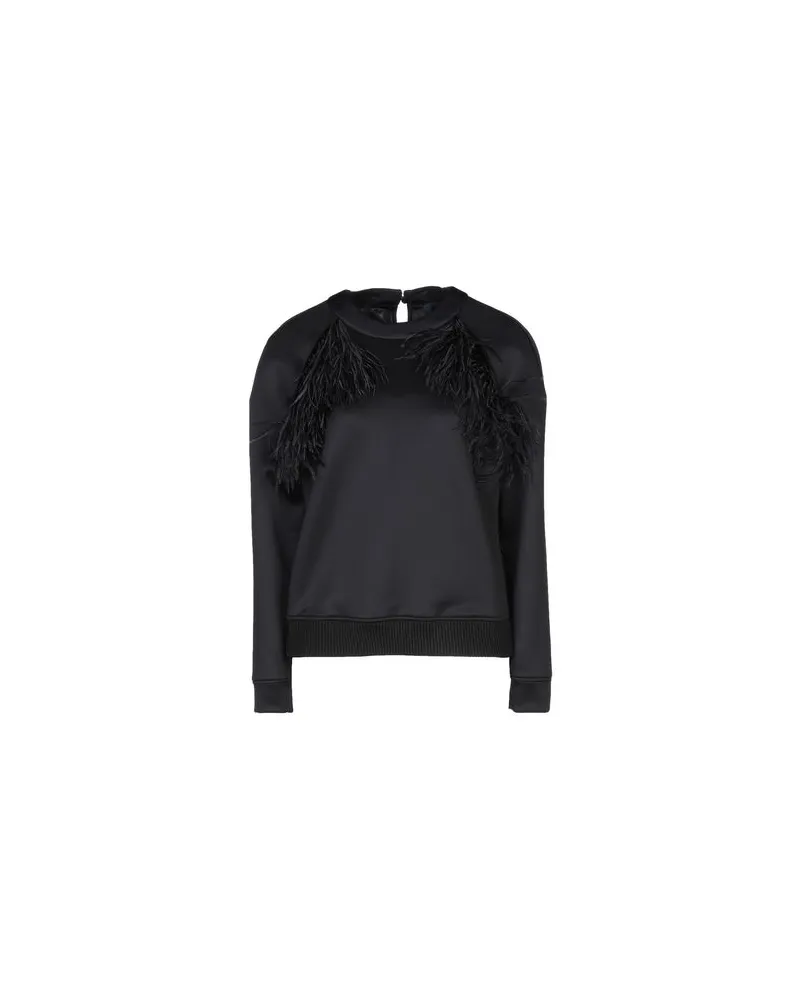 Roberto Cavalli TOPS - Sweatshirtsauf YOOX.COM Schwarz