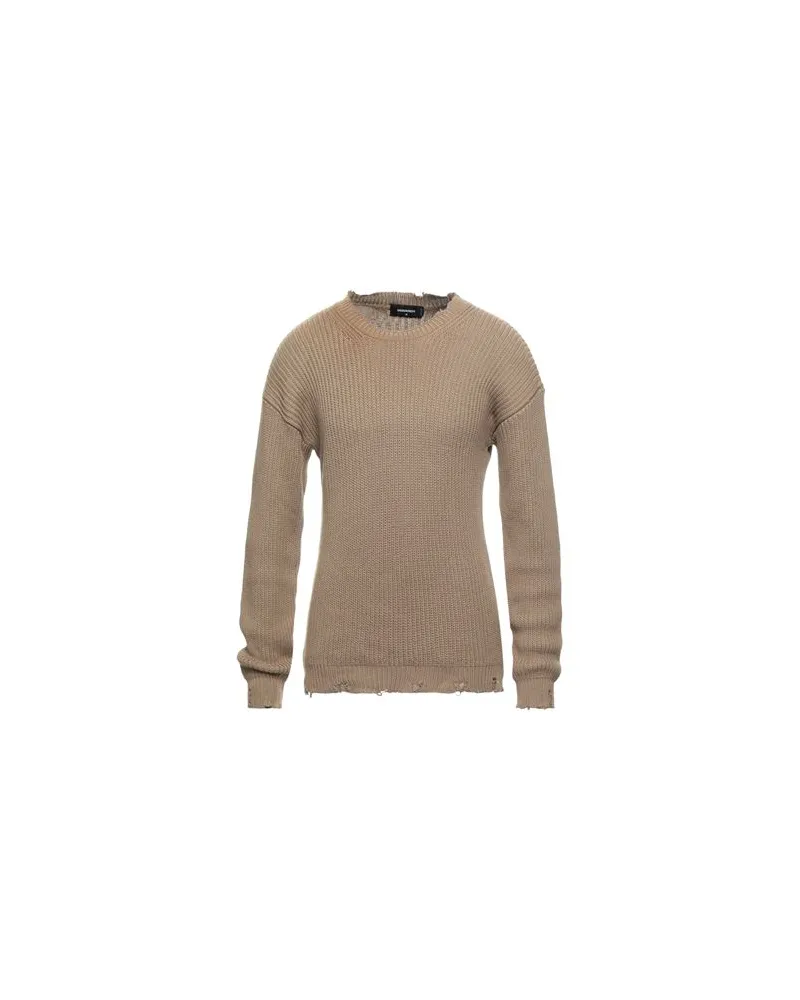 Dsquared2 STRICKWAREN - Pulloverauf YOOX.COM Sand