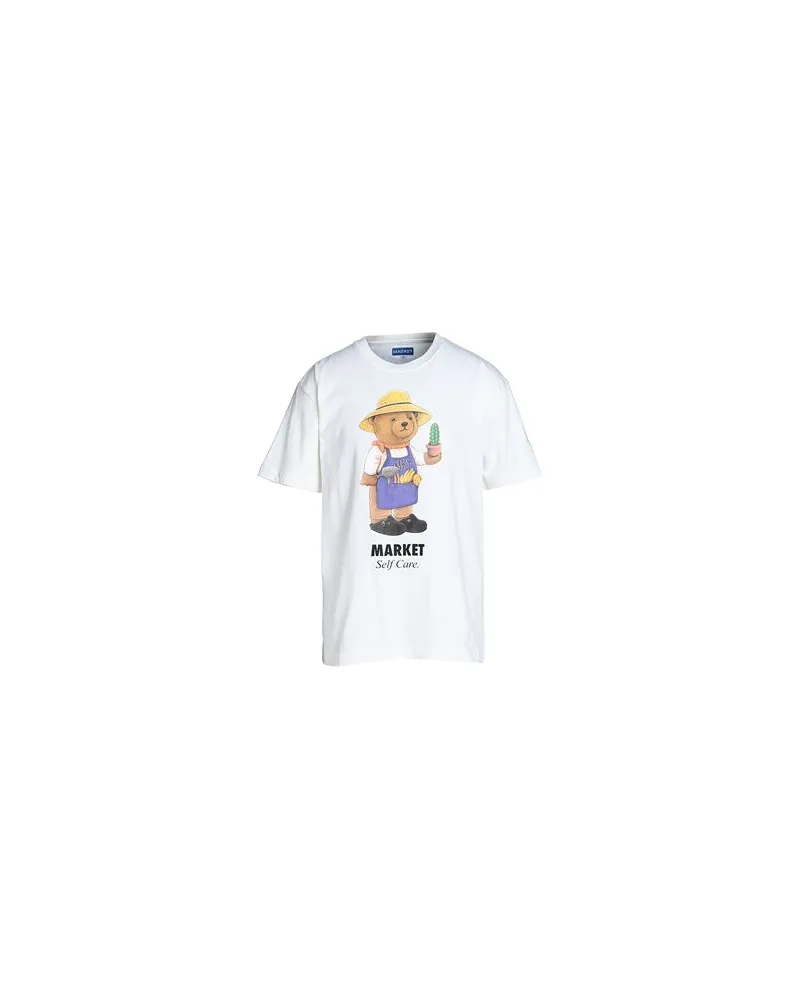 Market BOTANICAL BEAR T-SHIRT  - TOPS - T-shirtsauf YOOX.COM Weiß