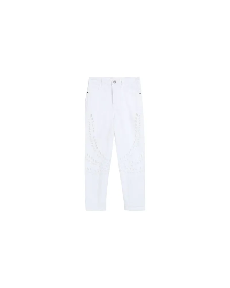 BERNA HOSEN & RÖCKE - Jeanshosenauf YOOX.COM Weiß