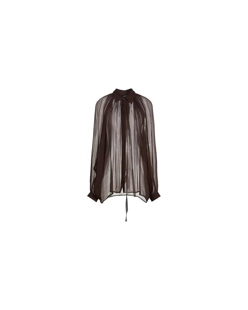 Jacob Lee TOPS - Hemdenauf YOOX.COM Schokobraun