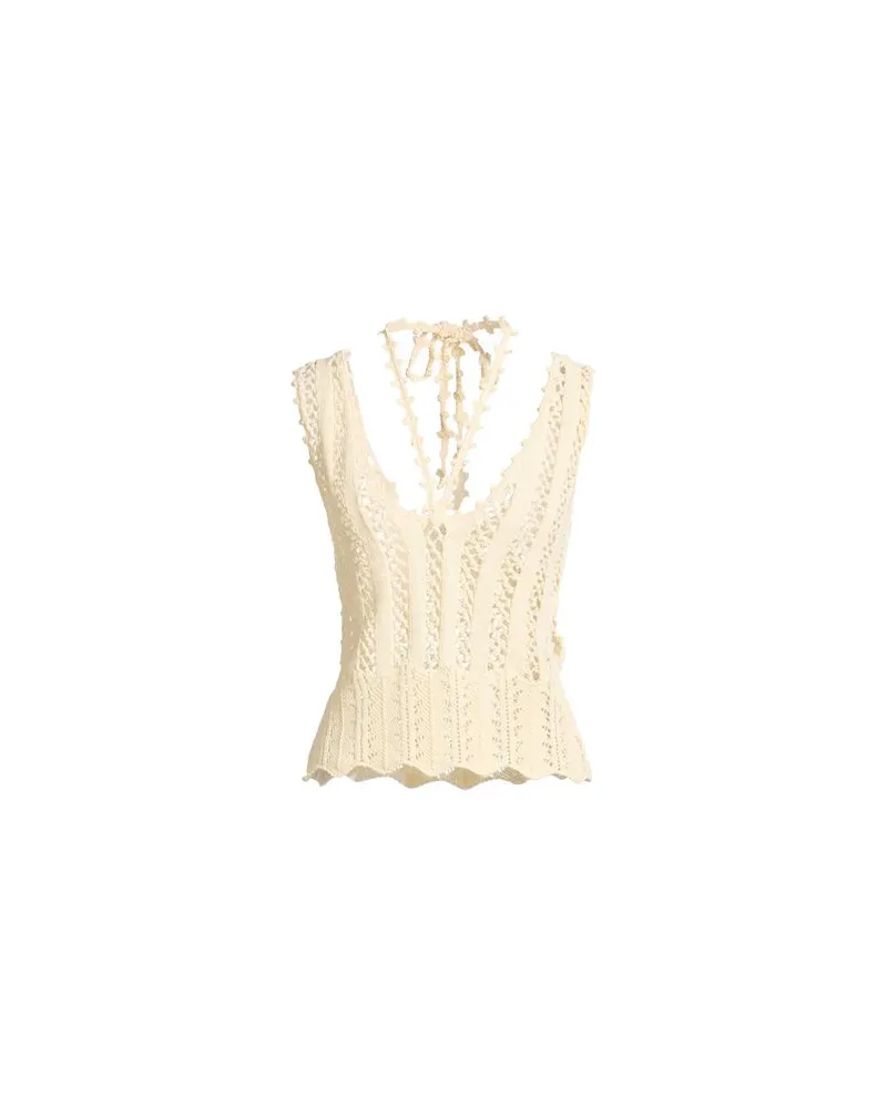 Patrizia Pepe TOPS - Topsauf YOOX.COM Elfenbein