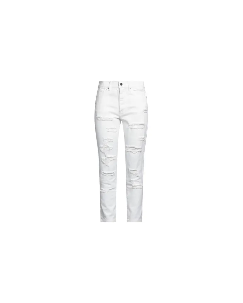 Armani Exchange HOSEN & RÖCKE - Jeanshosenauf YOOX.COM Weiß