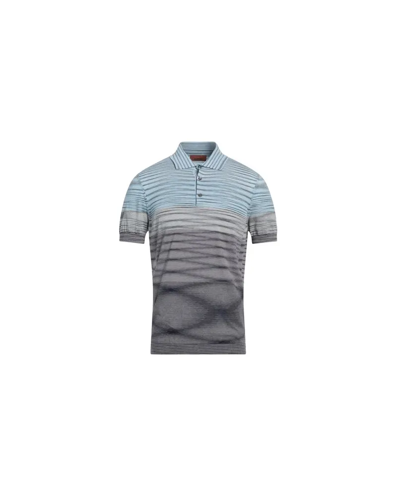 Missoni TOPS - Poloshirtsauf YOOX.COM Himmelblau