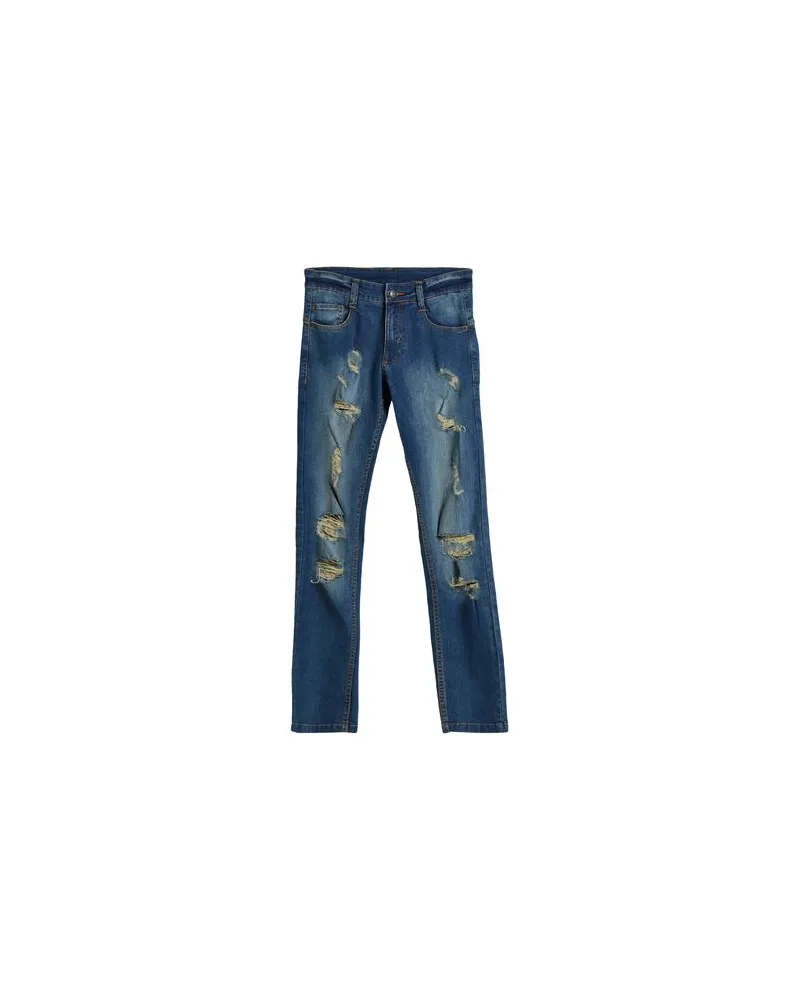 Anerkjendt HOSEN & RÖCKE - Jeanshosenauf YOOX.COM Blau