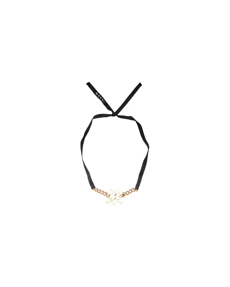 Marni SCHMUCK und UHREN - Halskettenauf YOOX.COM Elfenbein