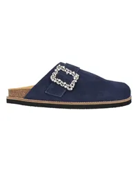 Pollini Mules & Clogs Marineblau