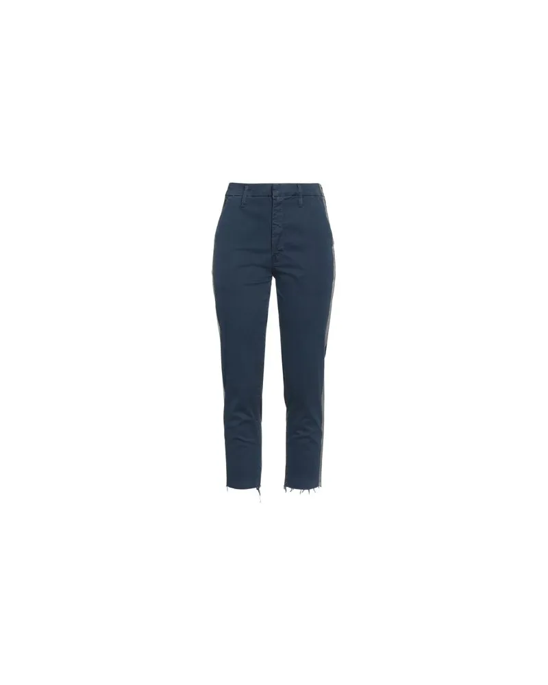 Mother HOSEN & RÖCKE - Hosenauf YOOX.COM Marineblau